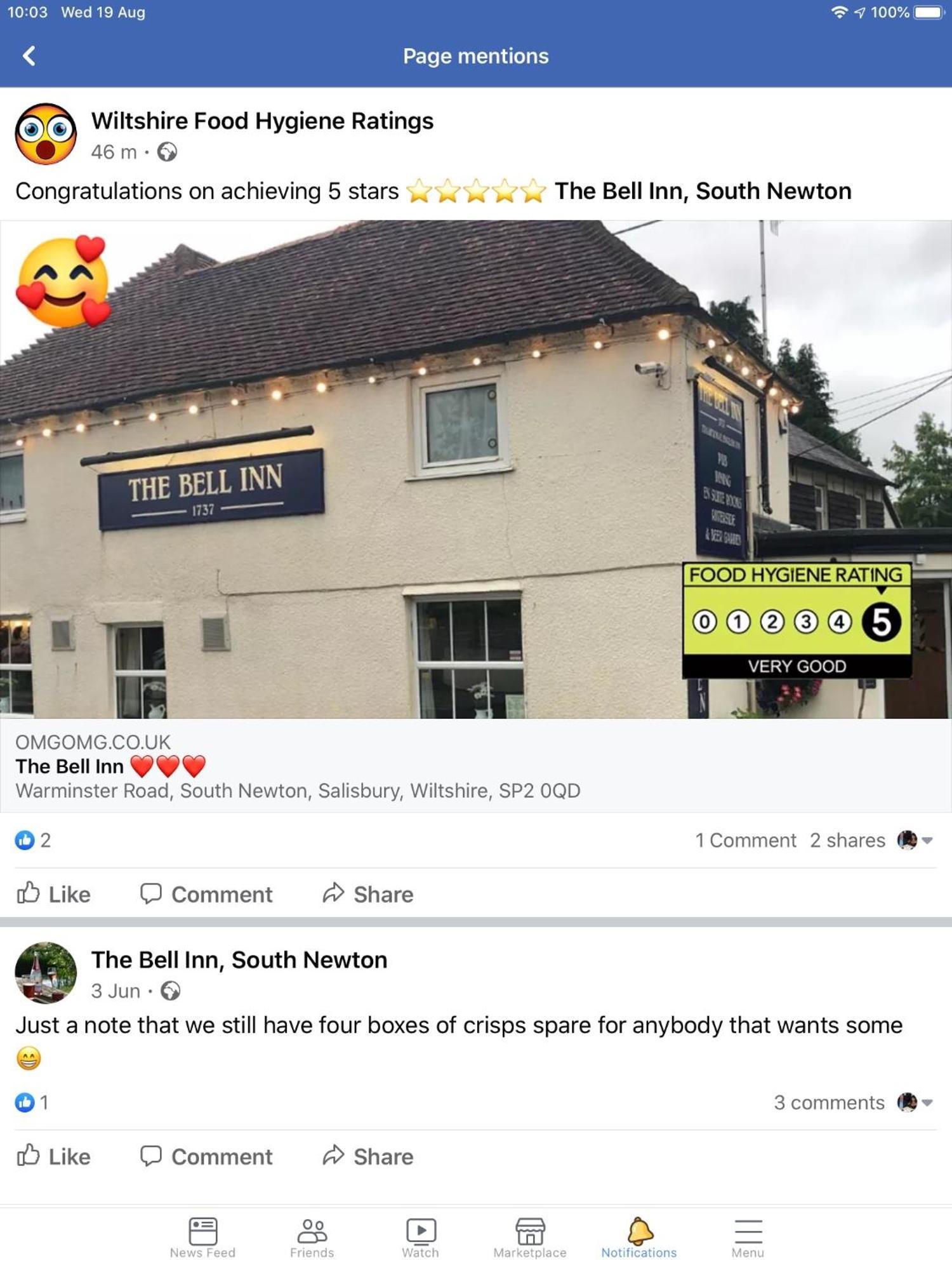 The Bell Inn 솔즈베리 외부 사진